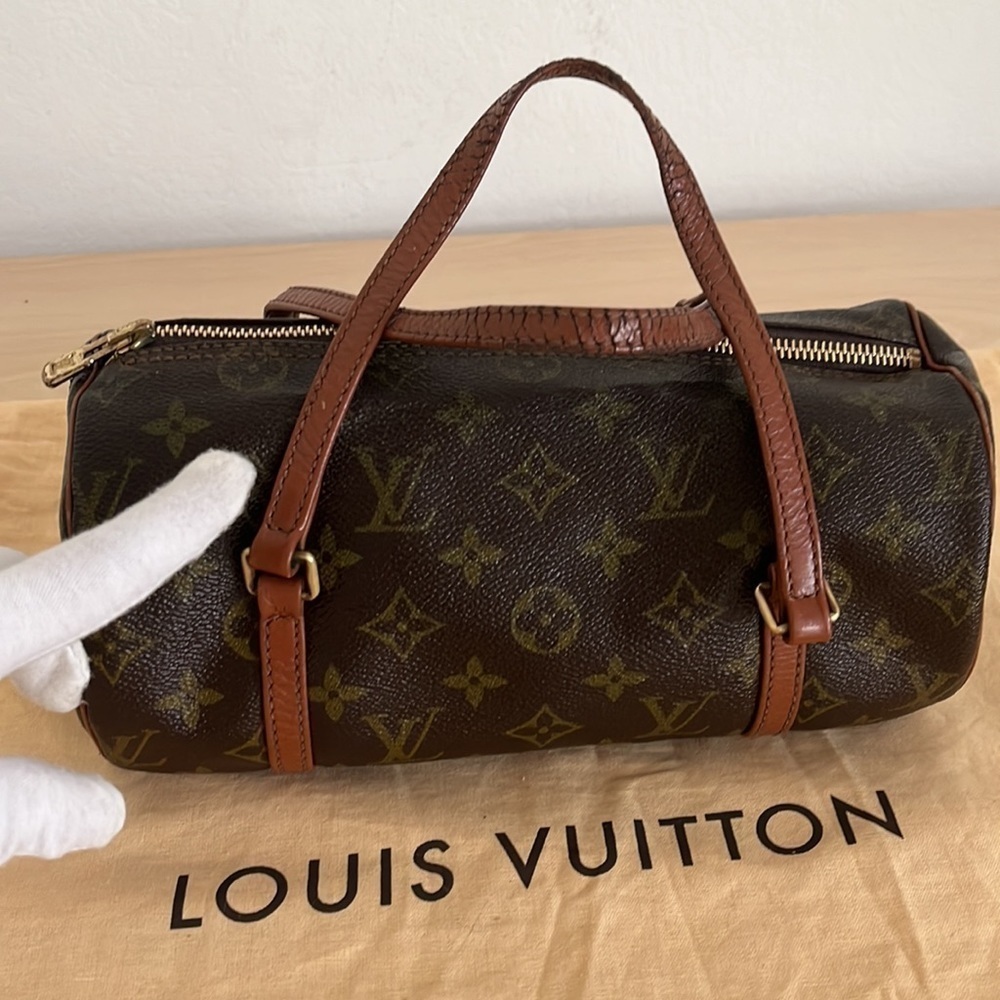Louis Vuitton Monogram Papillon 25 Old Style Vintage Authentic - Picture 14 of 16